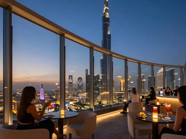 Best Rooftop Bars in Dubai for Nightlife: Sky-High Views and Cocktails